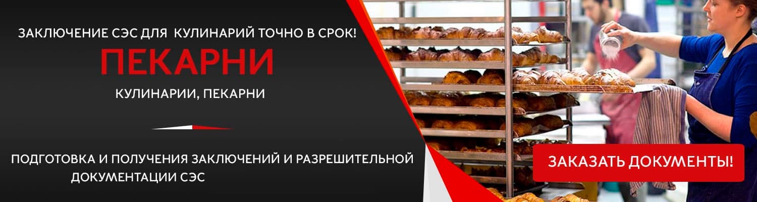 Документы для открытия пекарни в Павловском Посаде